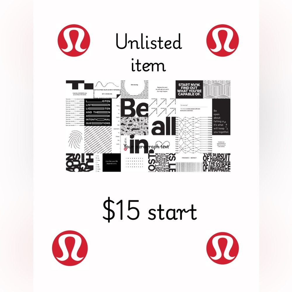 Unlisted $15 start